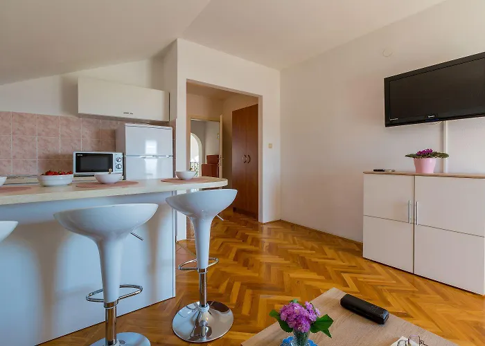 公寓 Modernes Nur 300 Meter Zum Mit Traumhaften Meerblick 茨里克韦尼察